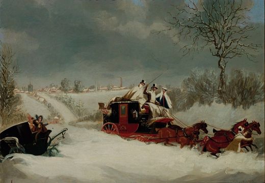 Climat d'antan : 1837, quand la Belgique croûle sous la neige en avril.