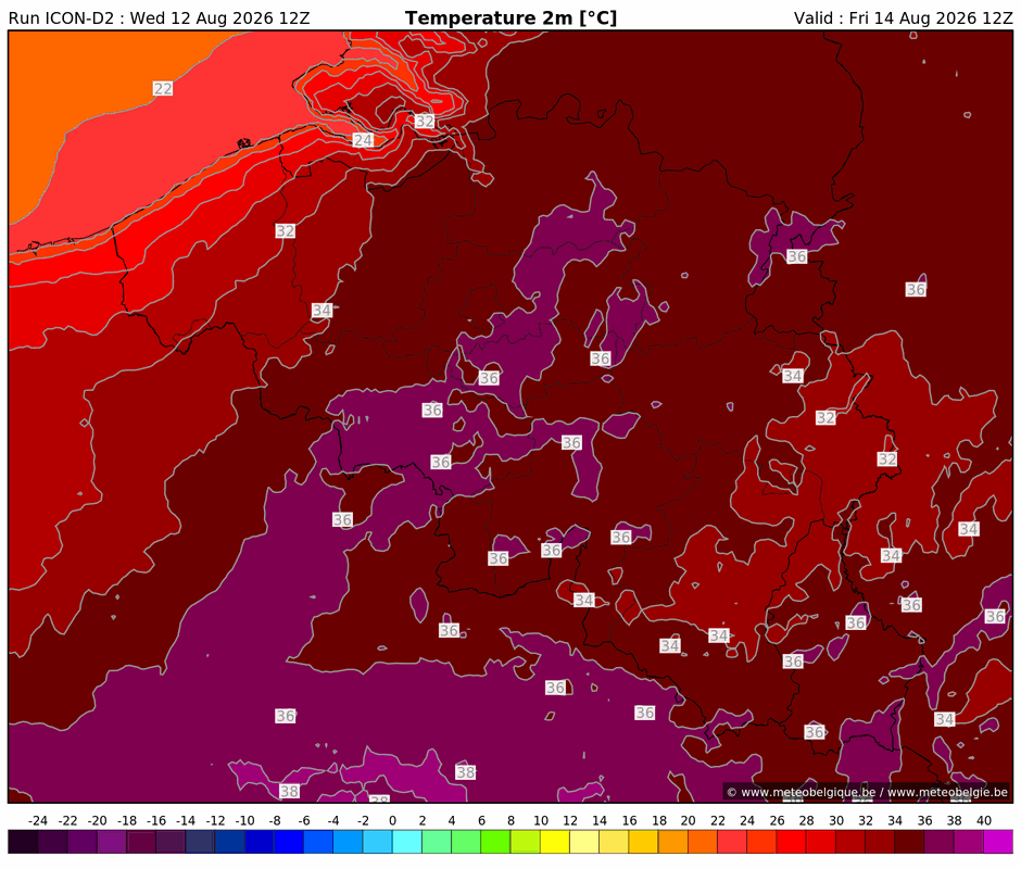 Jusqu'à 37°C vendredi : une chaleur exceptionnelle se profile en Belgique
