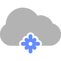 Neige faible